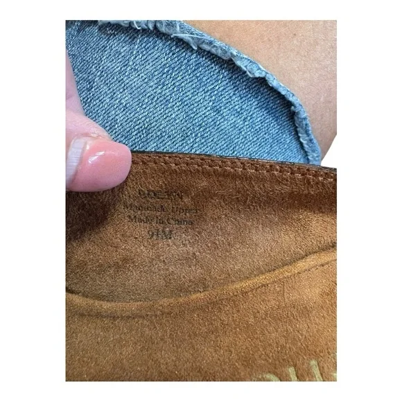 J. Renee brand mules, slip-on design, low wedge heel dark, crocodile-embossed - Picture 9 of 9